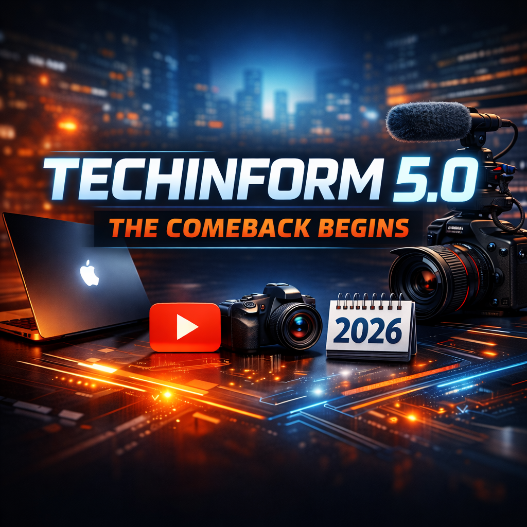 TechInform 5.0 Is Here! A Custom-Built Comeback With 16 Years of History Behind It